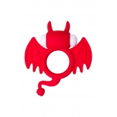 Красное эрекционное кольцо на пенис JOS COCKY DEVIL - JOS - в Старом Осколе купить с доставкой