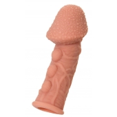 Насадка на фаллос с пузыриками, венками и ребристостью KOKOS Extreme Sleeve 09 - 12,7 см. - KOKOS - в Старом Осколе купить с доставкой