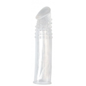 Насадка-удлинитель из прозрачного силикона LIDL EXTRA SILICONE PENIS EXTENSION - Seven Creations - в Старом Осколе купить с доставкой