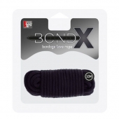 Черная веревка для связывания BONDX LOVE ROPE - 10 м. - Dream Toys - купить с доставкой в Старом Осколе