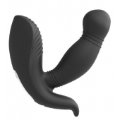 Черный вибромассажер простаты PROSTATE HERO - Dream Toys - в Старом Осколе купить с доставкой