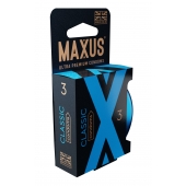 Классические презервативы в железном кейсе MAXUS Classic - 3 шт. - Maxus - купить с доставкой в Старом Осколе