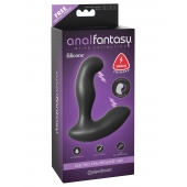 Черный массажер простаты Electro Stim Prostate Vibe с электростимуляцией - 13,3 см. - Pipedream - купить с доставкой в Старом Осколе
