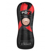 Мастурбатор-ротик Vibrating Oral Stroker - Pipedream - в Старом Осколе купить с доставкой