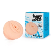 Телесная насадка-вагина на помпу - Sex Expert - в Старом Осколе купить с доставкой