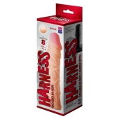 Насадка на пояс Harness RED LINE - 21,5 см. - LOVETOY (А-Полимер) - купить с доставкой в Старом Осколе