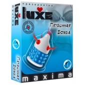 Презерватив LUXE Maxima  Глубинная бомба  - 1 шт. - Luxe - купить с доставкой в Старом Осколе