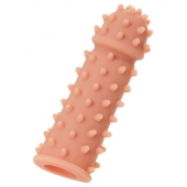 Телесная реалистичная насадка KOKOS Extreme Sleeve 03 с дополнительной стимуляцией - 12,7 см. - KOKOS - в Старом Осколе купить с доставкой