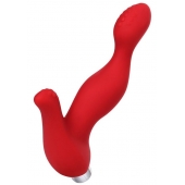 Красный силиконовый вибростимулятор простаты Proman - 12,5 см. - ToyFa - в Старом Осколе купить с доставкой