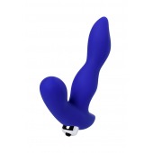 Синий силиконовый вибростимулятор простаты Stroman - 14,5 см. - ToyFa - в Старом Осколе купить с доставкой