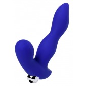 Синий силиконовый вибростимулятор простаты Stroman - 14,5 см. - ToyFa - в Старом Осколе купить с доставкой