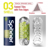 Мастурбатор SPINNER Shell - Tenga - в Старом Осколе купить с доставкой