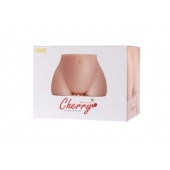 Мастурбатор-полуторс Cherry с вибрацией и двумя любовными тоннелями - KOKOS - в Старом Осколе купить с доставкой