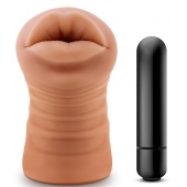Кофейный мастурбатор-ротик Isabella - Blush Novelties - в Старом Осколе купить с доставкой