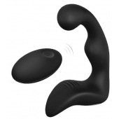 Черный вибромассажер простаты REMOTE BOOTY PLEASER - Dream Toys - в Старом Осколе купить с доставкой