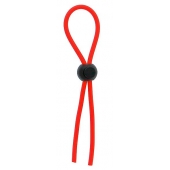 Красное эрекционное лассо с одной бусиной-утяжкой STRETCHY THIN LASSO - Dream Toys - в Старом Осколе купить с доставкой