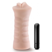 Телесный мастурбатор-ротик Angie - Blush Novelties - в Старом Осколе купить с доставкой