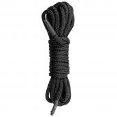 Черная веревка для бондажа Easytoys Bondage Rope - 5 м. - Easy toys - купить с доставкой в Старом Осколе