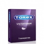 Презервативы Torex  Ультратонкие  - 3 шт. - Torex - купить с доставкой в Старом Осколе