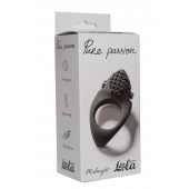 Черное эрекционное виброкольцо Pure Passion Midnight - Lola Games - в Старом Осколе купить с доставкой