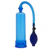 Синяя вакуумная помпа MENZSTUFF PENIS ENLARGER - Dream Toys - в Старом Осколе купить с доставкой