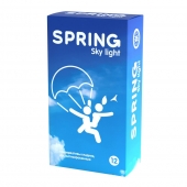 Ультратонкие презервативы SPRING SKY LIGHT - 12 шт. - SPRING - купить с доставкой в Старом Осколе