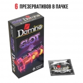 Ароматизированные презервативы DOMINO  Фруктовый слот  - 6 шт. - Domino - купить с доставкой в Старом Осколе