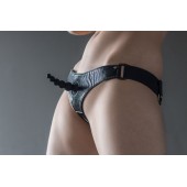 Черные трусики Better с анальной насадкой - 8 см. - Lola Games - купить с доставкой в Старом Осколе