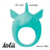 Зеленое эрекционное кольцо Unicorn Alfie - Lola Games - в Старом Осколе купить с доставкой