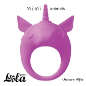 Фиолетовое эрекционное кольцо Unicorn Alfie - Lola Games - в Старом Осколе купить с доставкой