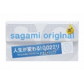 Ультратонкие презервативы Sagami Original 0.02 Extra Lub с увеличенным количеством смазки - 12 шт. - Sagami - купить с доставкой в Старом Осколе