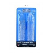 Комплект из 2 прозрачных насадок на пенис PENIS EXTENDER PACK - Dream Toys - в Старом Осколе купить с доставкой