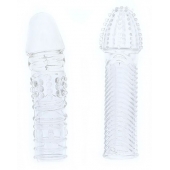 Комплект из 2 прозрачных насадок на пенис PENIS EXTENDER PACK - Dream Toys - в Старом Осколе купить с доставкой