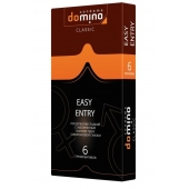 Презервативы с увеличенным количеством смазки DOMINO Easy Entry - 6 шт. - Domino - купить с доставкой в Старом Осколе