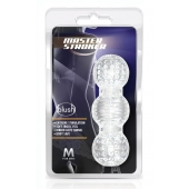 Прозрачный фигурный мастурбатор Master Stroker - Blush Novelties - в Старом Осколе купить с доставкой