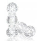 Прозрачный фигурный мастурбатор Master Stroker - Blush Novelties - в Старом Осколе купить с доставкой