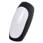 Черно-белый перезаряжаемый мастурбатор Erotist Hailstorm - Erotist Adult Toys - в Старом Осколе купить с доставкой