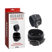 Черные наручники Surrender Wrist Restraints - Chisa - купить с доставкой в Старом Осколе