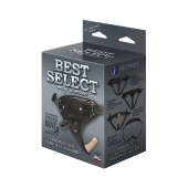 Пояс HARNESS BEST SELECT с вагинальной пробкой - LOVETOY (А-Полимер) - купить с доставкой в Старом Осколе