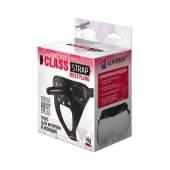 Черный пояс для насадок CLASS STRAP Restyling - LOVETOY (А-Полимер) - купить с доставкой в Старом Осколе