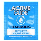 Лубрикант на водной основе Active Glide с гиалуроновой кислотой - 3 гр. - Биоритм - купить с доставкой в Старом Осколе