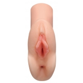 Телесный мастурбатор Perfect Pussy Double Stroker - Pipedream - в Старом Осколе купить с доставкой