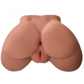 Кофейный мастурбатор-полуторс Perfect Ass Masturbator - Pipedream - в Старом Осколе купить с доставкой