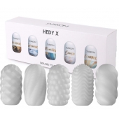 Набор из 5 мастурбаторов Hedy X5 Mixed - Svakom - в Старом Осколе купить с доставкой