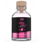 Массажный гель с согревающим эффектом Cotton Candy - 30 мл. - INTT - купить с доставкой в Старом Осколе