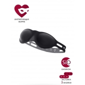 Черная плотная силиконовая маска - ToyFa - купить с доставкой в Старом Осколе