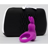 Фиолетовое эрекционное виброкольцо Happy Rabbit Cock Ring Kit - Happy Rabbit - в Старом Осколе купить с доставкой
