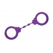 Фиолетовые силиконовые поножи Limitation - Lola Games - купить с доставкой в Старом Осколе