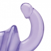 Фиолетовый безремневой страпон Strapless Strap-On - Lux Fetish - купить с доставкой в Старом Осколе