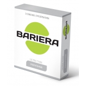 Ультратонкие презервативы Bariera Ultra Thin - 3 шт. - Bariera - купить с доставкой в Старом Осколе